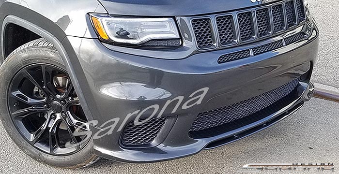 Custom Jeep Grand Cherokee  SUV/SAV/Crossover Front Bumper (2014 - 2021) - $980.00 (Part #JP-024-FB)